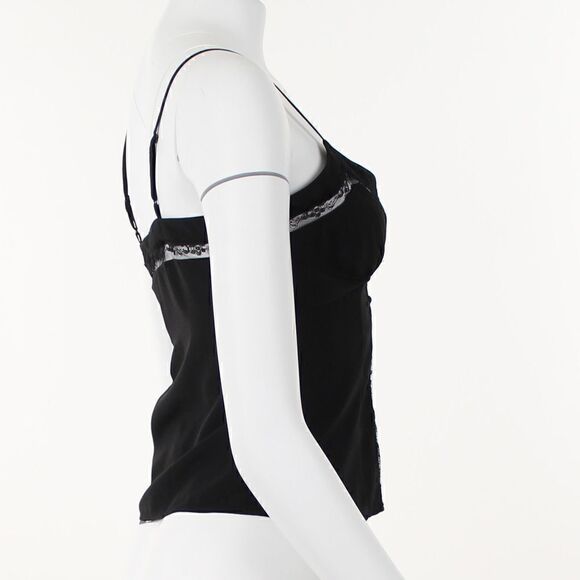 The Kooples in Motion Lace Trim Camisole Top - Picture 5 of 5